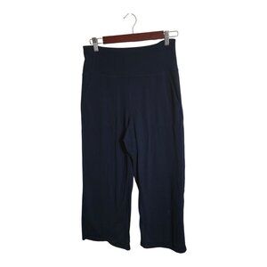 Lululemon Pants Women 8 Blue Align Nulu Wide Leg Crop Athleisure Sports LW6BHES